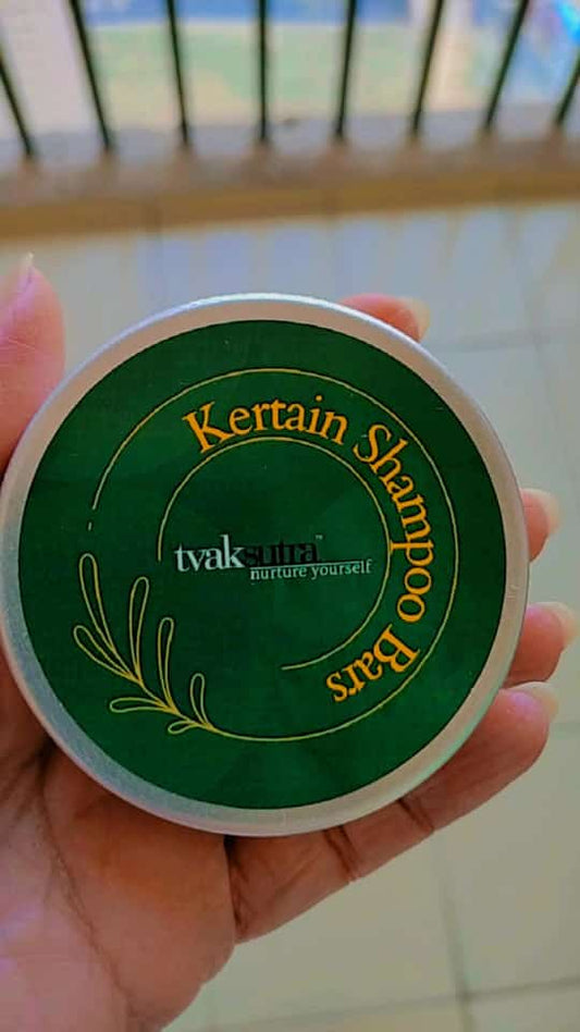 Keratin shampoo bar